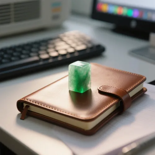 Cabochon being examined in natural daylight for subtle variations
